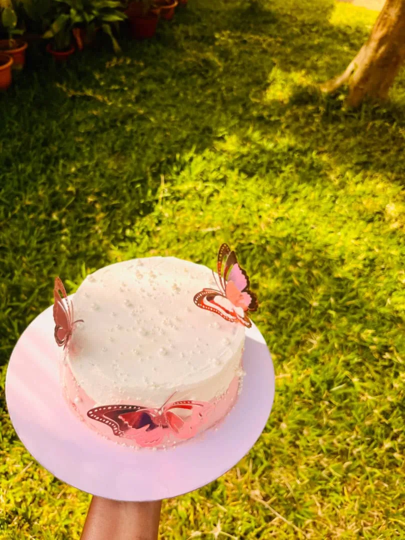 Butterfly celebration cake, Avo's Oven Bliss