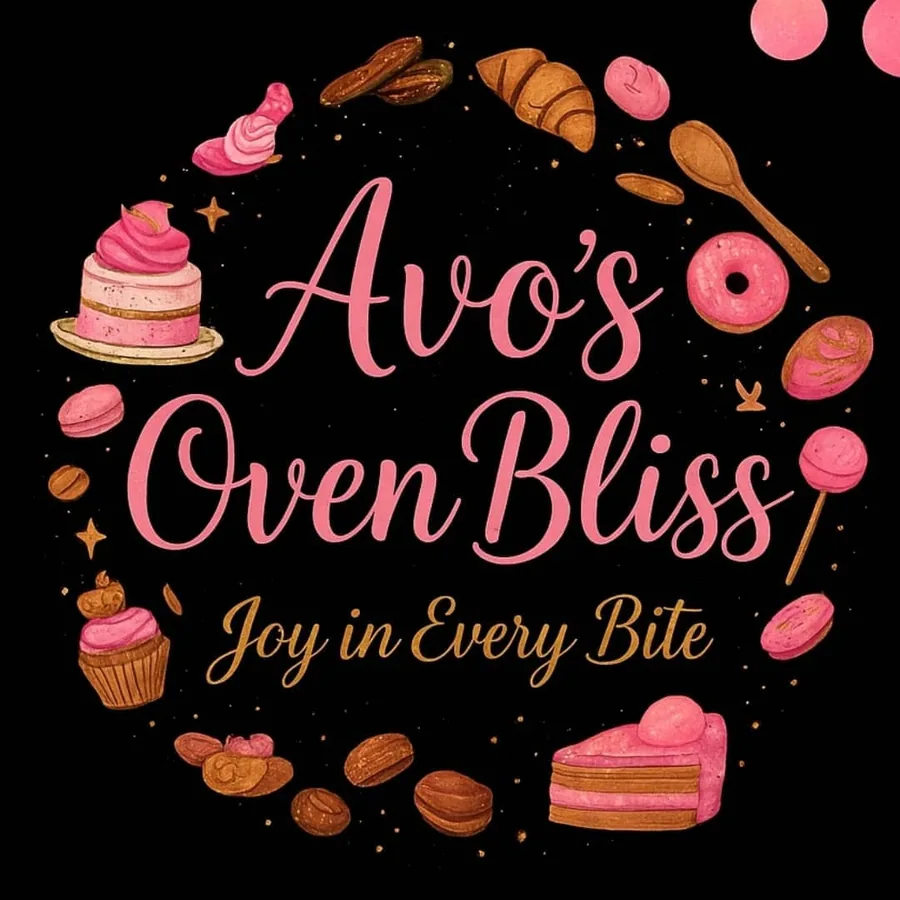 Ancienne version du logo Avo's Oven Bliss