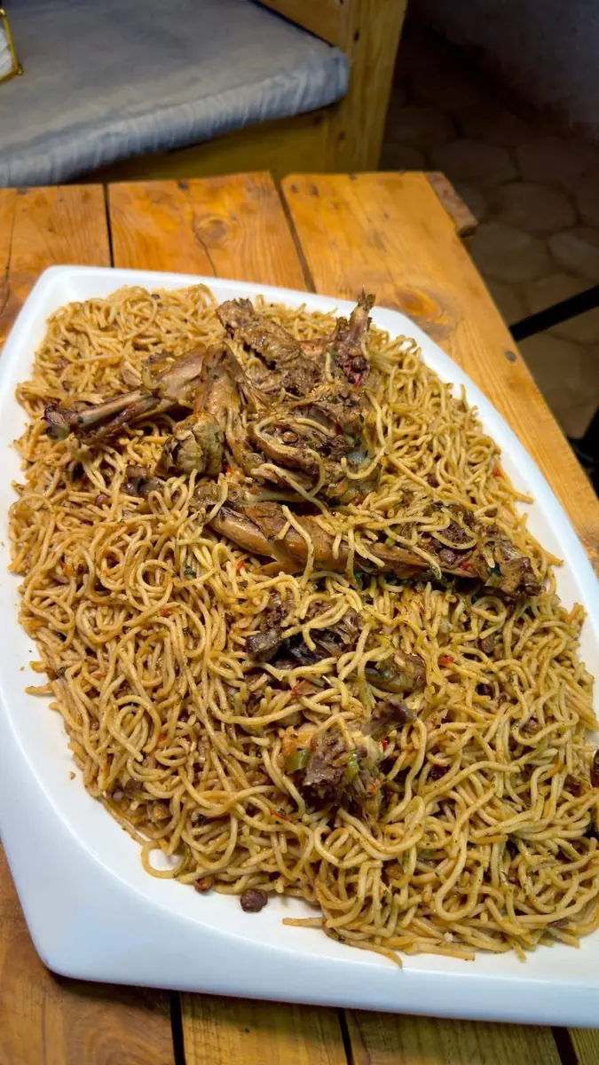 Spaghettis poulet